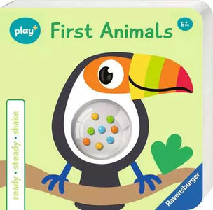 Book Ready, steady, shake: First  Animals