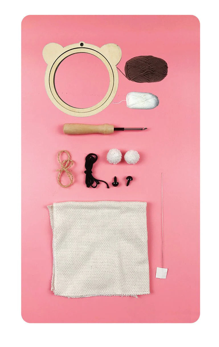 DIY Punch Needle Embroidery Set Asst