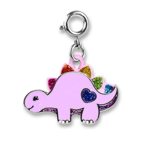 Charm - Glitter Dinosaur