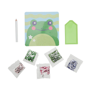 Mini Gem Art Kit - Funny Frog