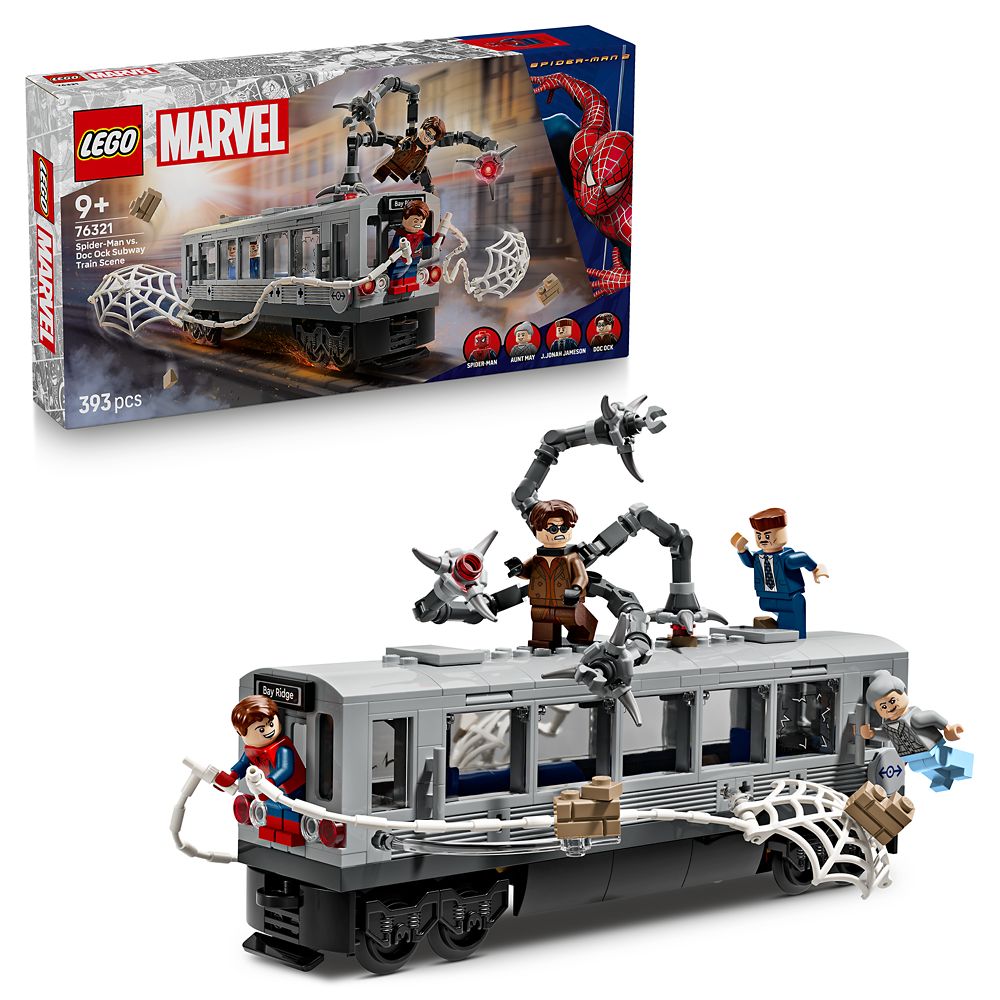 LEGO Marvel Spider-Man vs. Doc Ock Subway Trian Scene