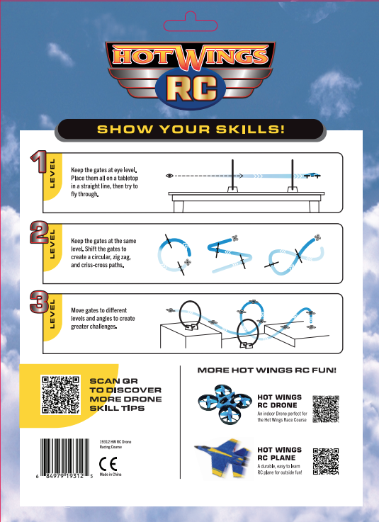 Hot Wings - RC Drone Racing Agility