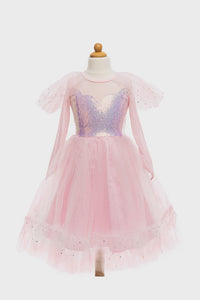 Elegant In Pink Dress, Size 7-8
