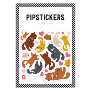 Feline The Love Stickers