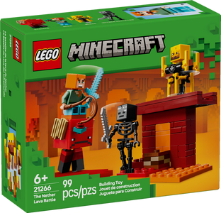 LEGO The Nether Lava Battle V39