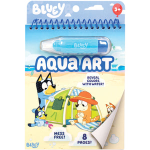 Bluey Aqua Art