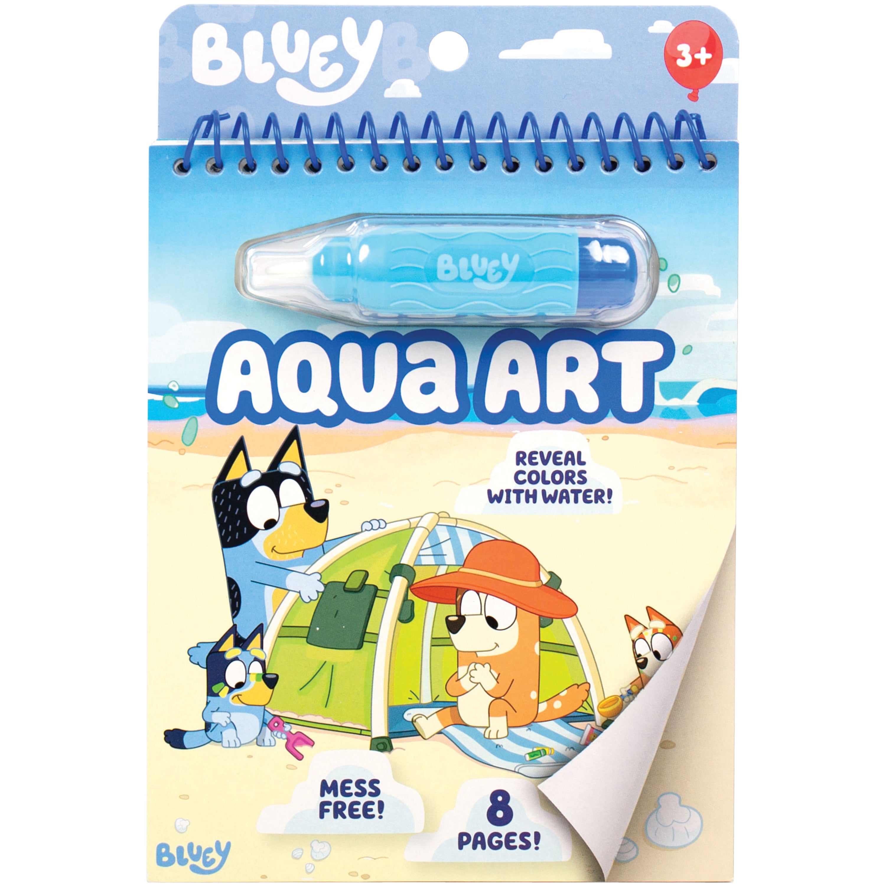 Bluey Aqua Art