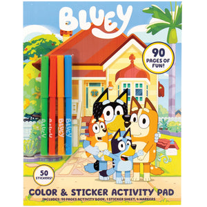 Bluey Color & Sticker Activity Pad