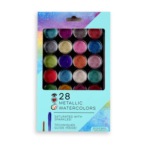 Metallic Watercolors