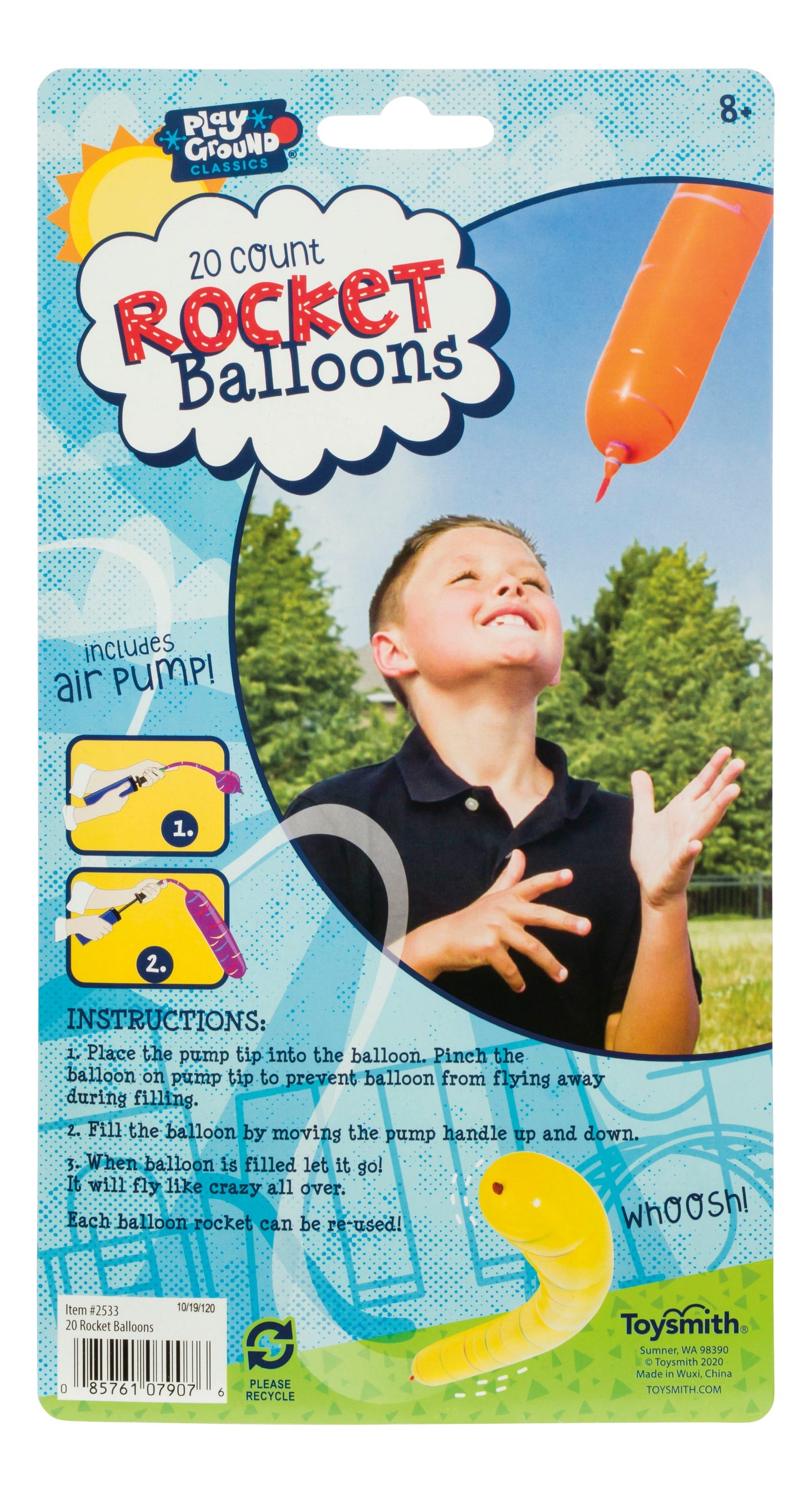 20 Count Rocket Balloons