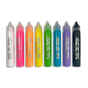 Dot-A-Lot: Dimensional Craft Paint - Bright (Set of 8)