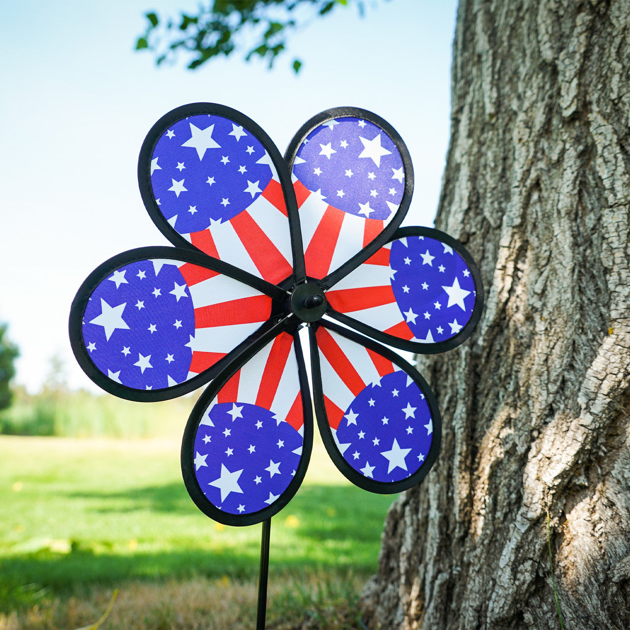 Stars & Stripes Flower Spinner