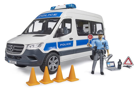 Bruder 02683 MB Sprinter Police Vehicle with Policeman & L/S Module