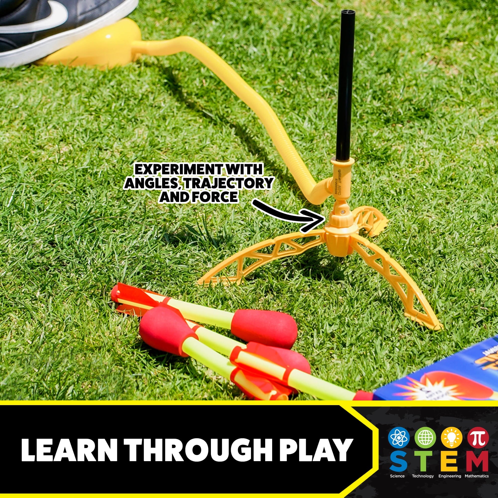 Ultra Stomp Rocket - 6 Rockets