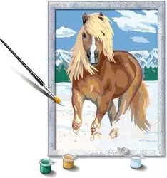 CreArt: The Royal Horse w/Glitter  7x10