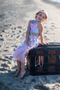 Bling Bling Mermaid Skirt and Hairclip Set 4/6 Pink