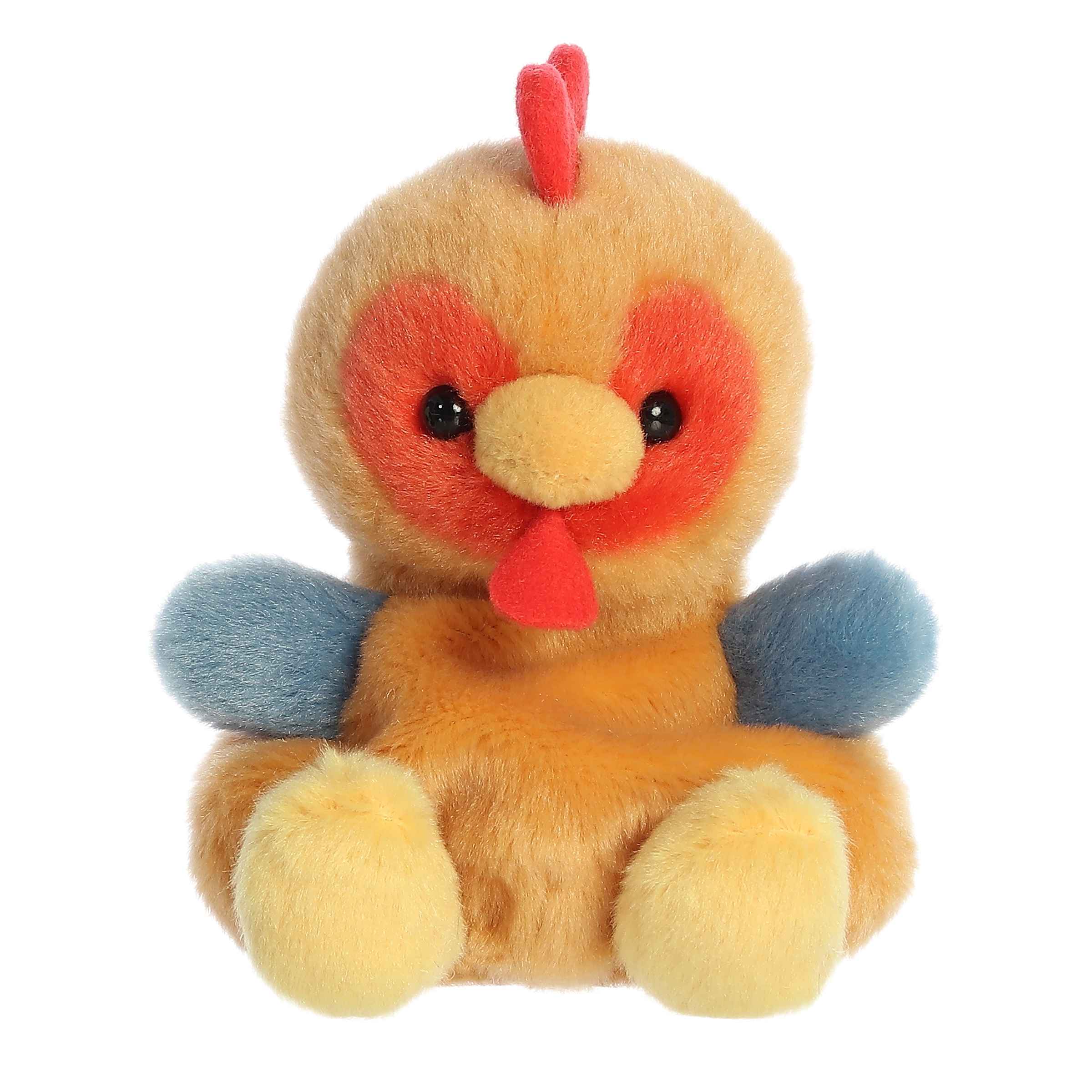 5" Red Rooster Palm Pal