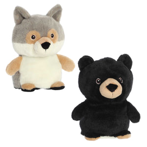 Reversible Eco Pairs - Black Bear / Wolf