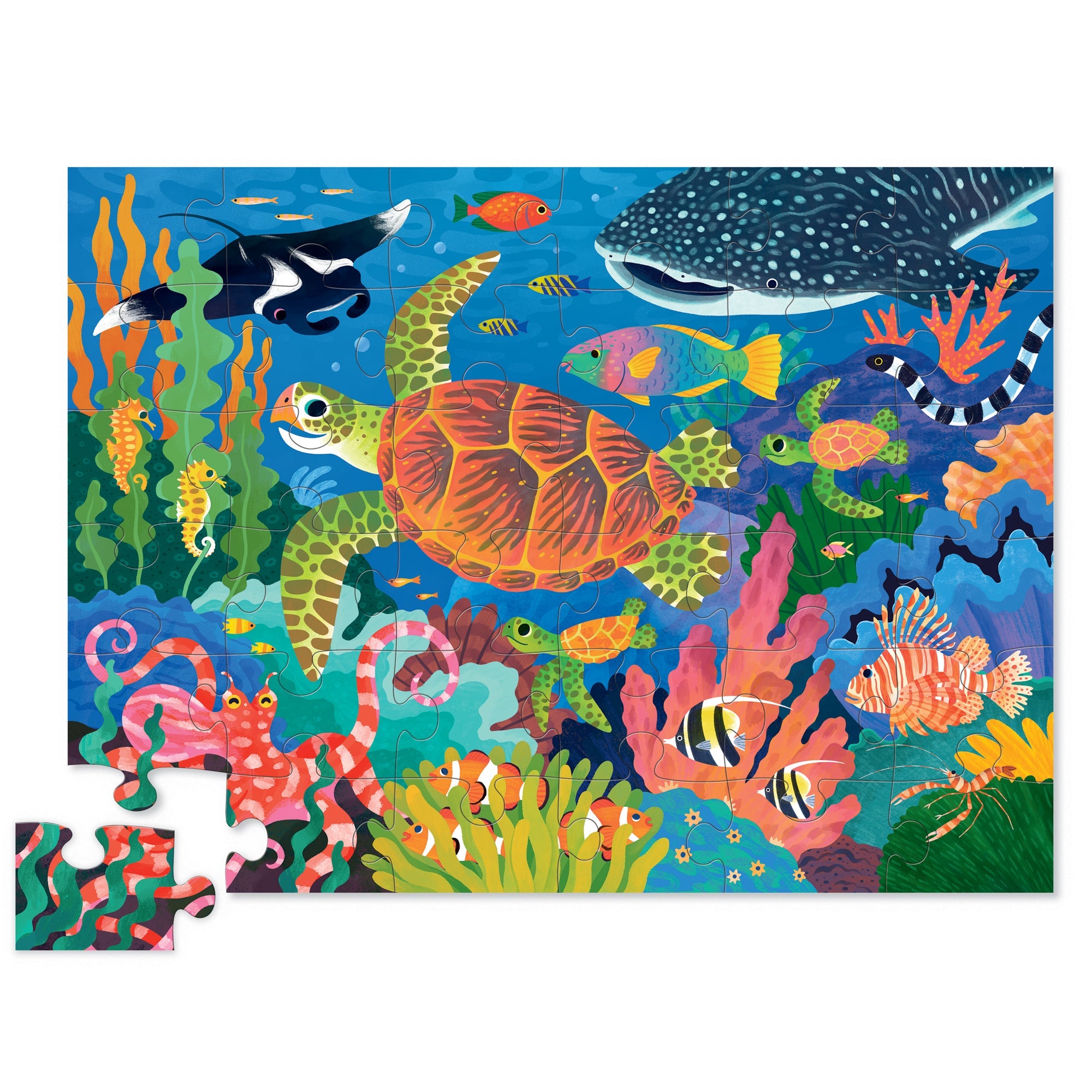 Floor Puzzle - Sea Turtle 36-Pc
