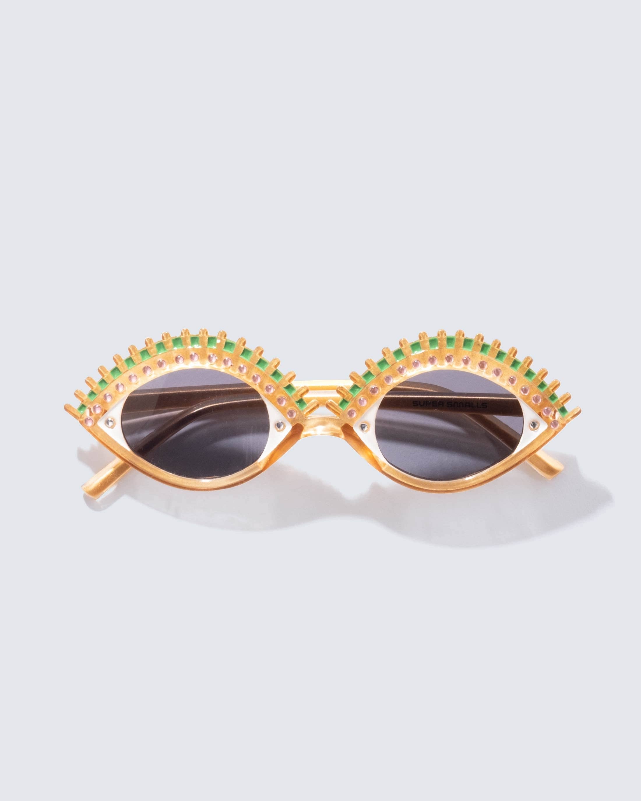 Gold UV-Protected Kids Sunglasses