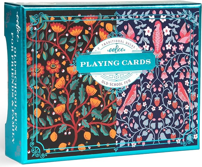 Playing Cards - Flowers & Birds