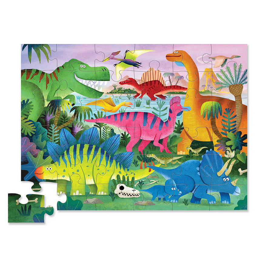 36-Pc Puzzle/Dino Land