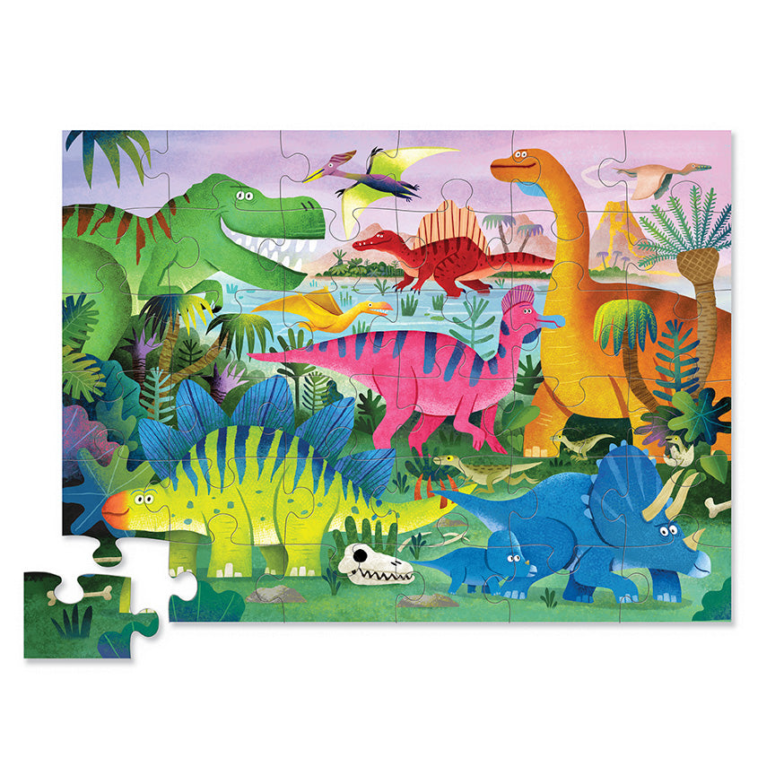 Dino Land - Shaped Puzzle - 36