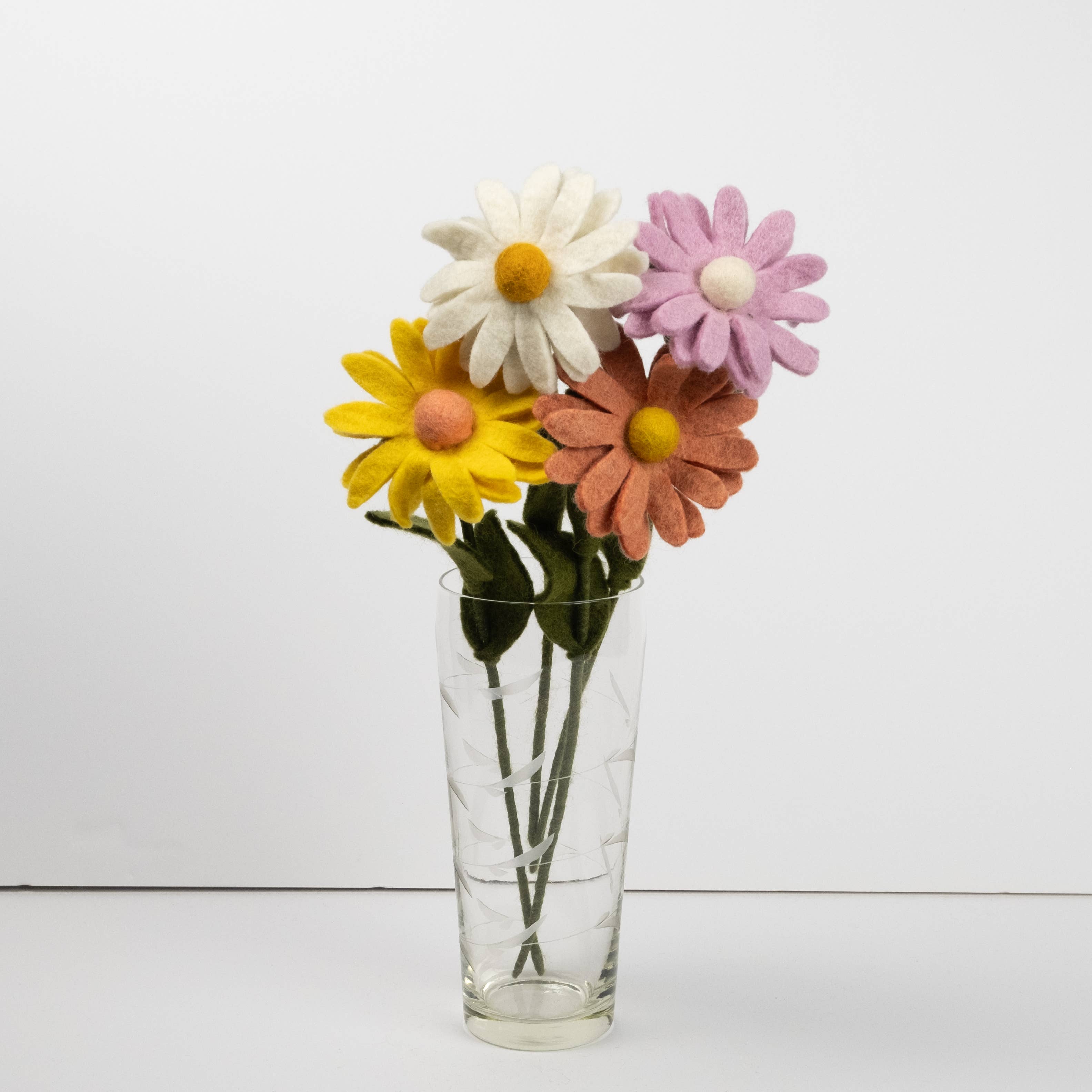 Daisy Felt Flowers