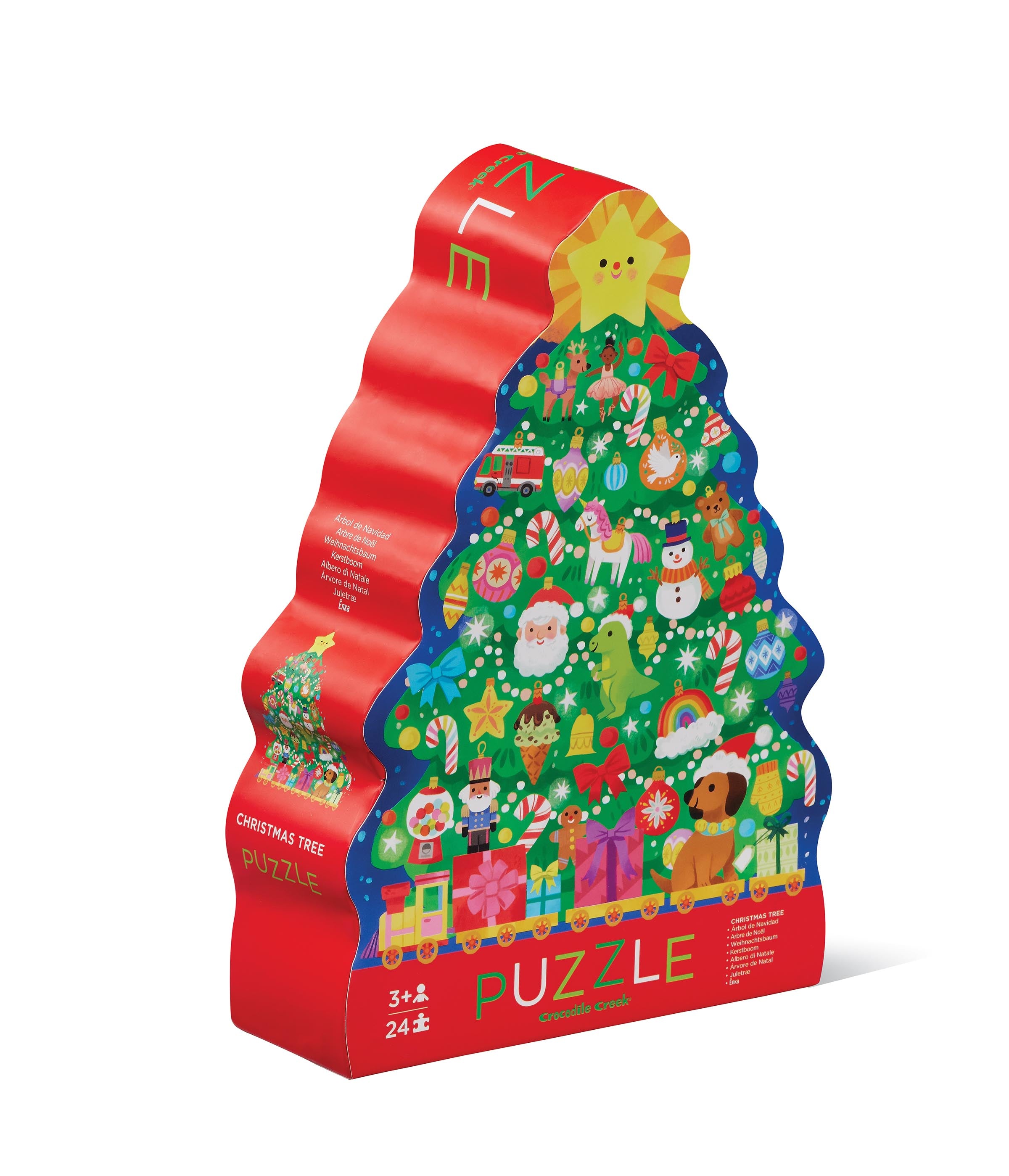 24 Pc Puzzle/Christmas Tree