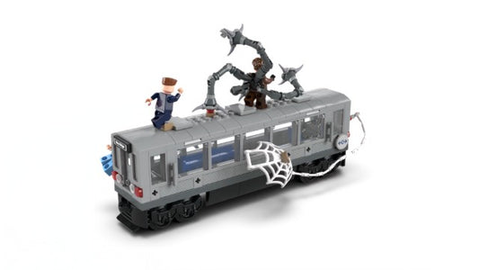 LEGO Marvel Spider-Man vs. Doc Ock Subway Trian Scene