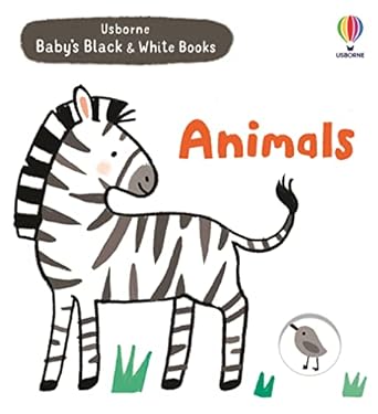 Usborne Baby's Black and White Books: Animals