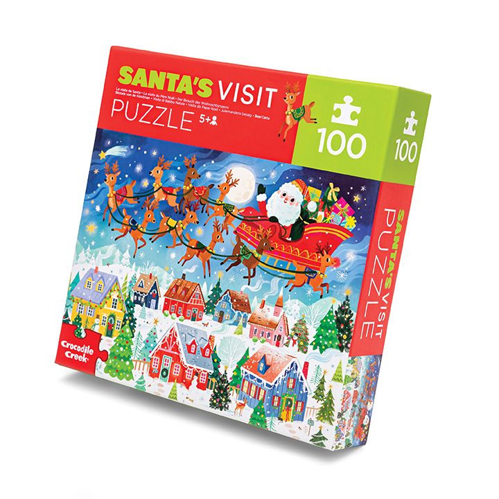 Santa's Visit 100 Pc Puzzle