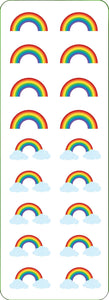 Rainbow Sticker Set