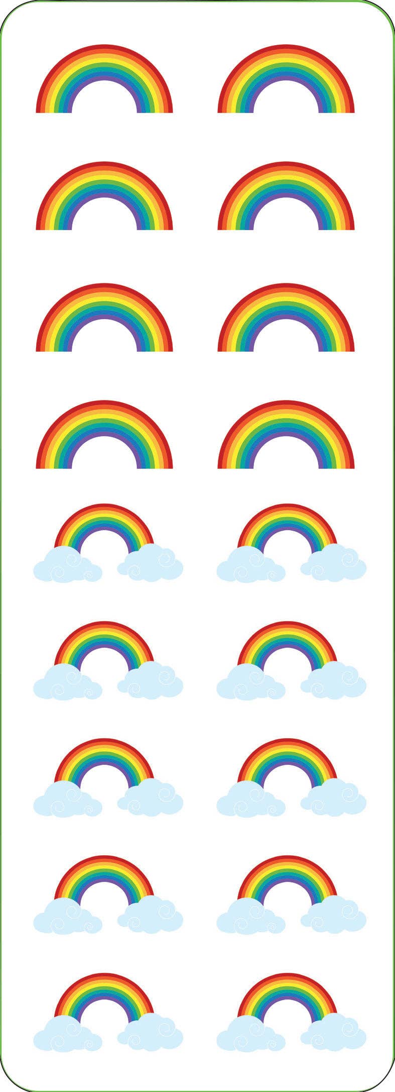 Rainbow Sticker Set