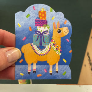 Llama Enclosure Card