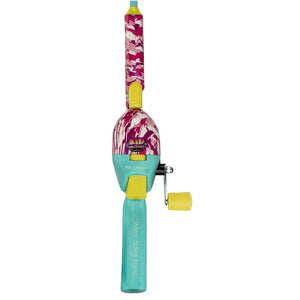 Kid's Caster Spin Cast Combo - Pink Camo