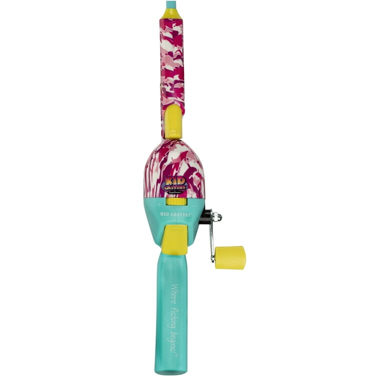 Kid's Caster Spin Cast Combo - Pink Camo