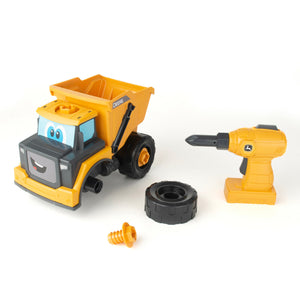JOHN DEERE BUILD A BUDDY YELLOW DUMP TRUCK