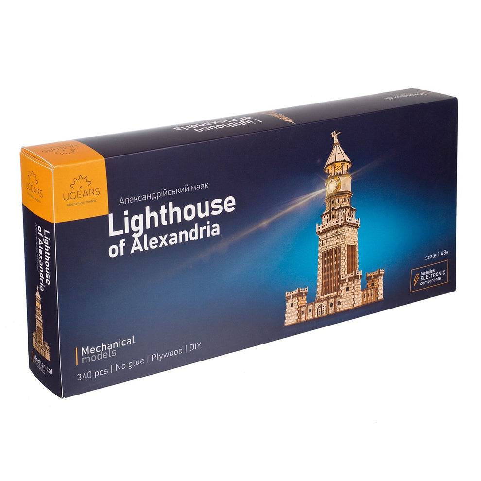 UGears Lighthouse of Alexandria