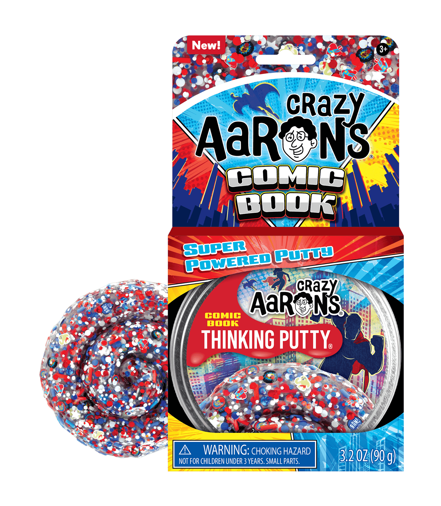 4" Thinking Putty - Comic Book