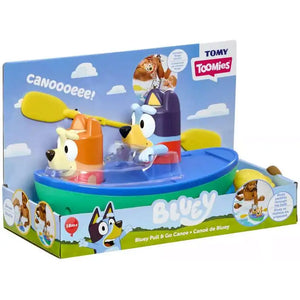 Bluey Paddling Canoe