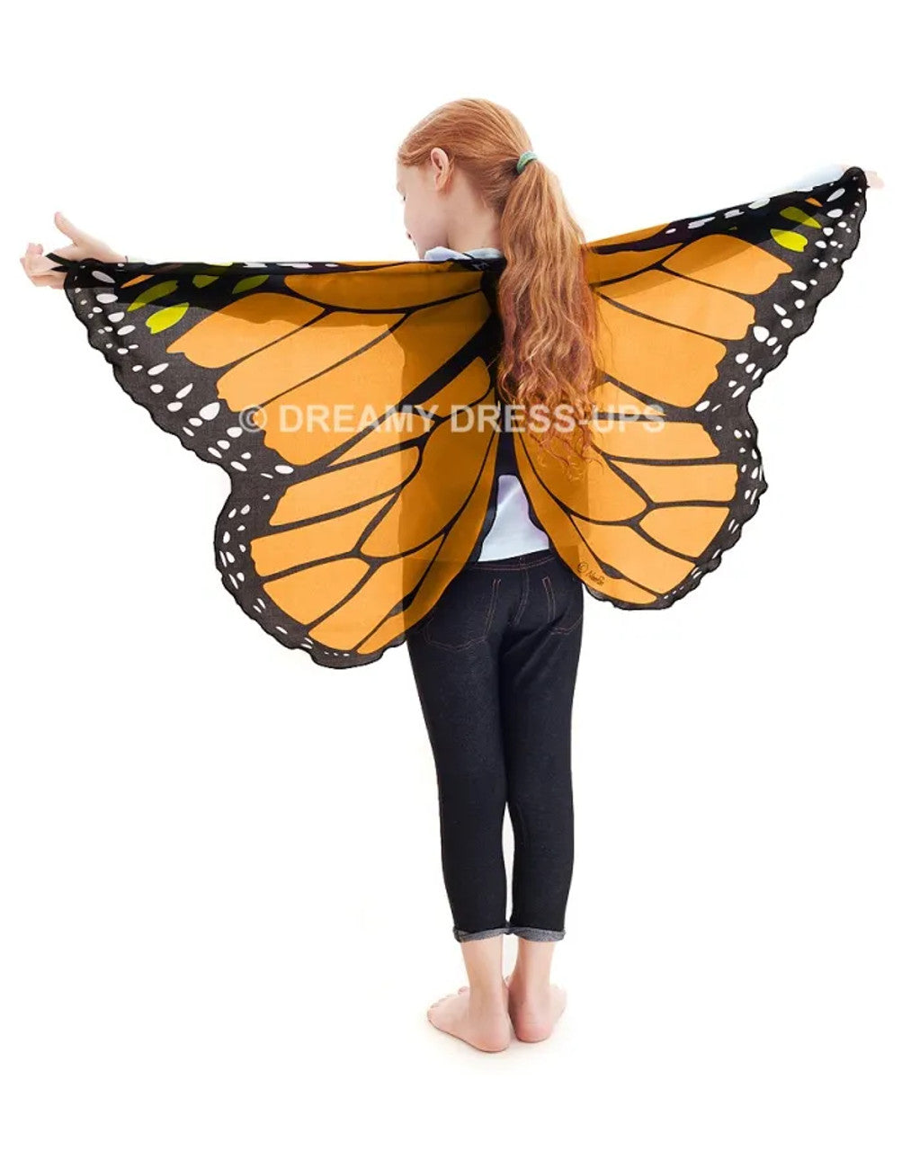 Orange Monarch Wings