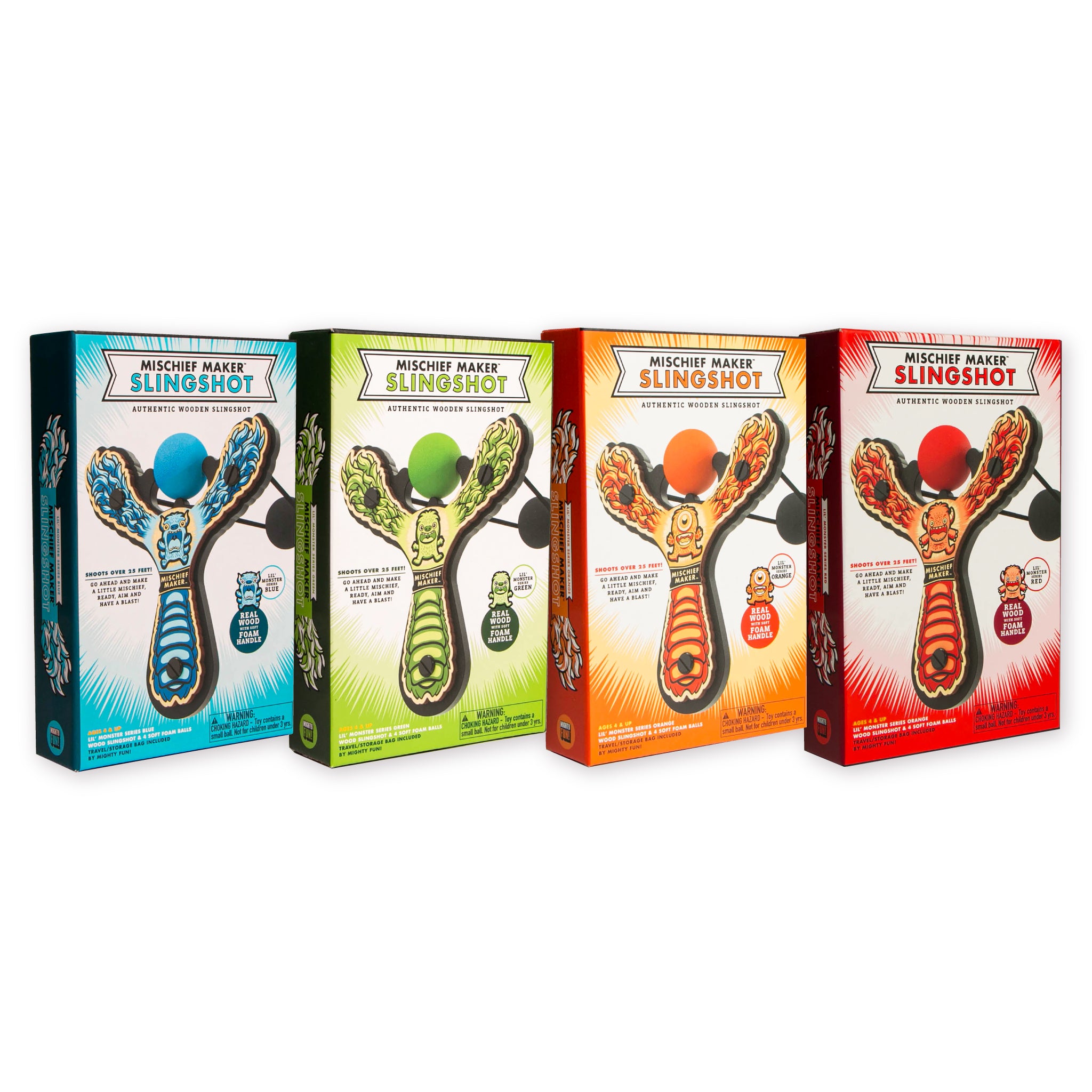 Mischief Maker Sling-Shot - Lil' Monster Assorted