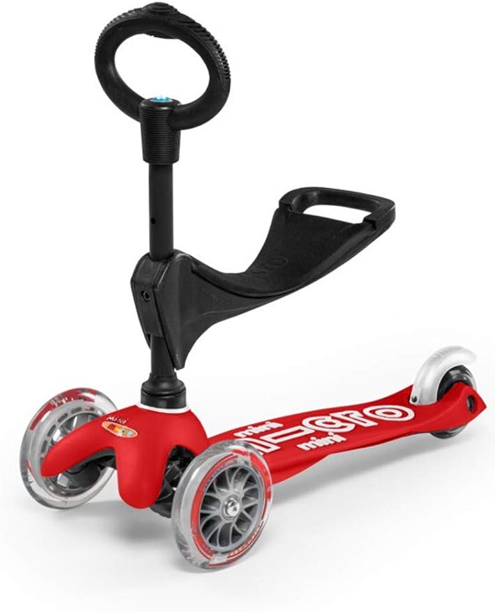 Micro Mini 3in1 Deluxe Scooter Red