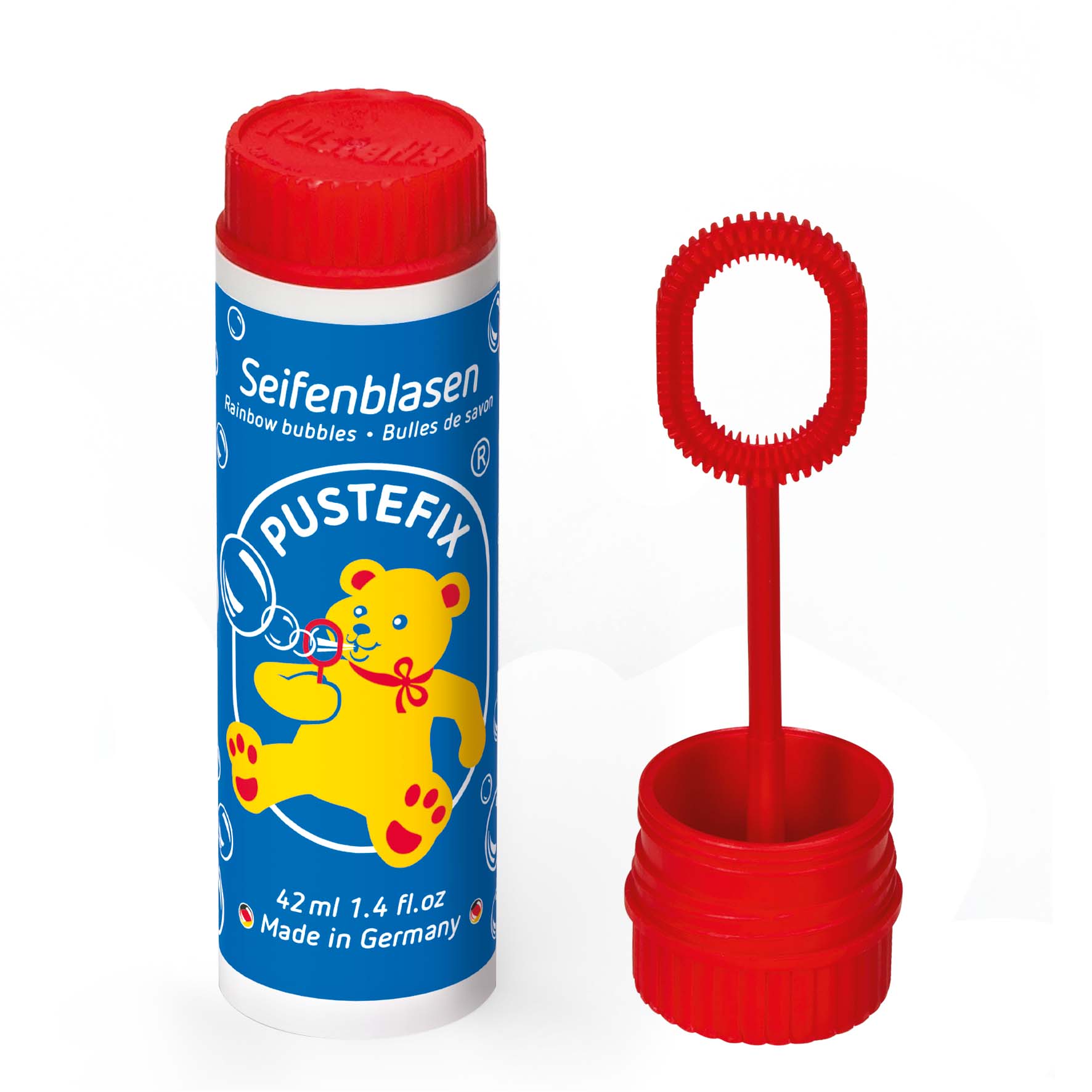Pustefix Bubble Tube with Wand - 42 ml/1.4 oz