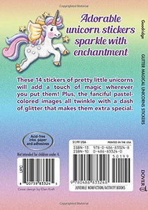 Glitter Stickers -  Magical Unicorns