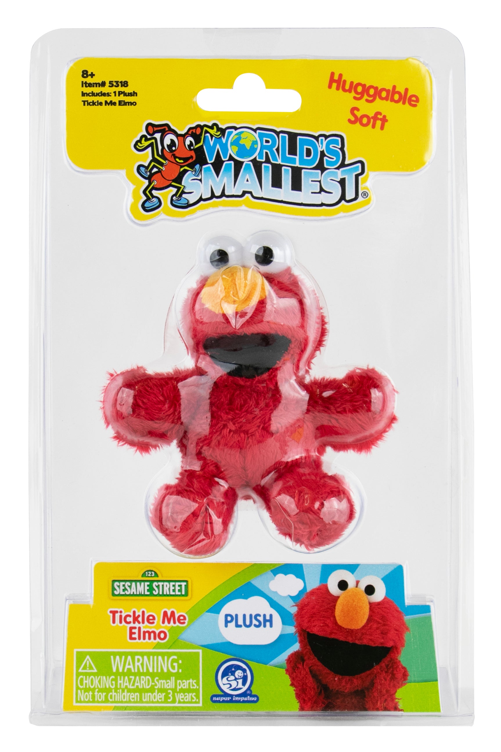 World's Smallest Tickle Me Elmo