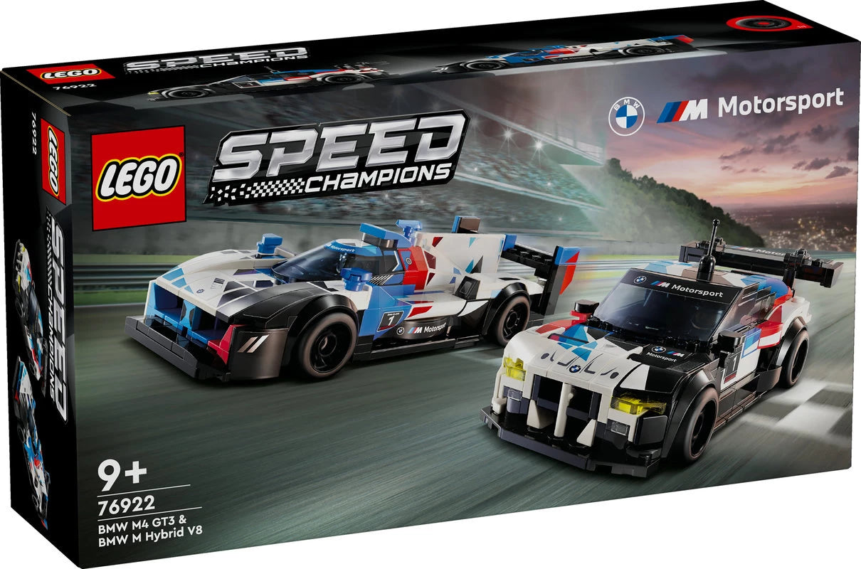 LEGO BMW M4 GT3 & BMW M Hybrid V8  Race Cars
