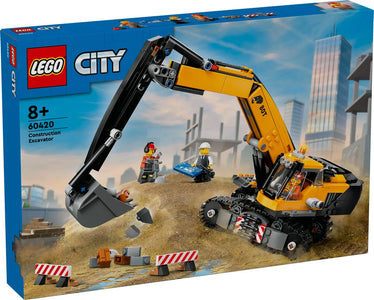 LEGO Yellow Construction Excavator