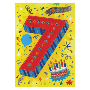 Age 7 Card